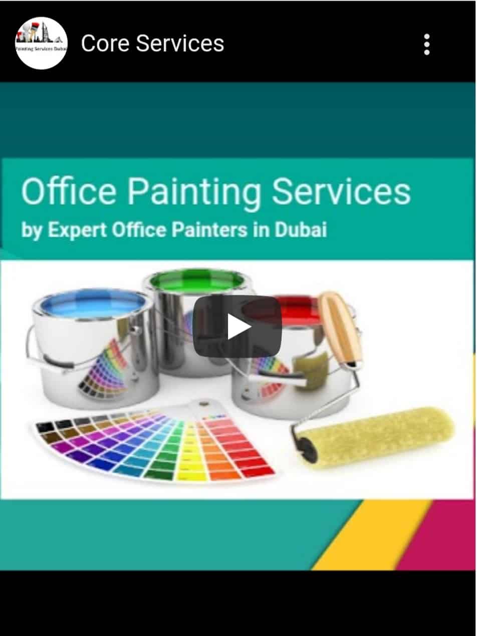 office Painting Services Dubai
